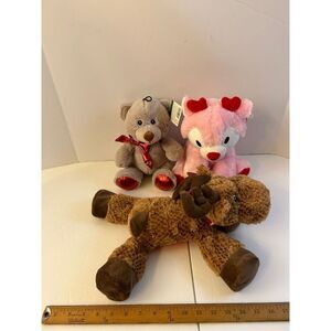 Play on dog toys squeakers 3 pieces‎ new